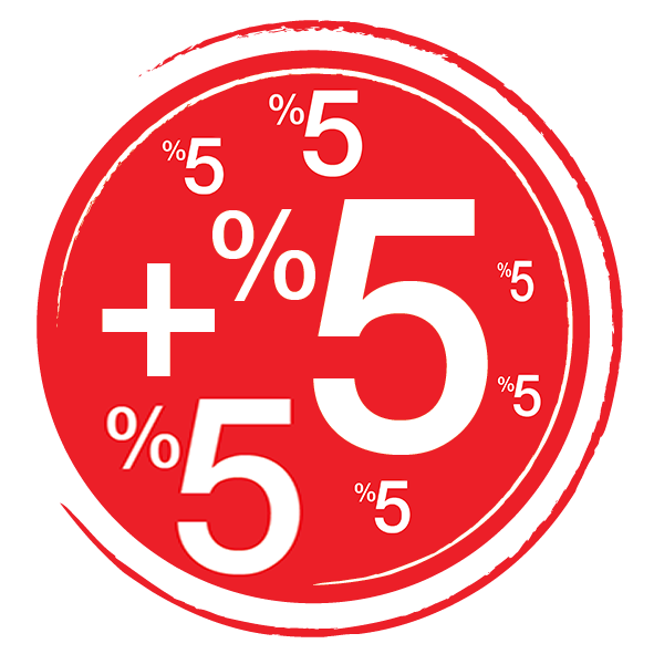 Arkadaşını getir %5 indirimini al!!!