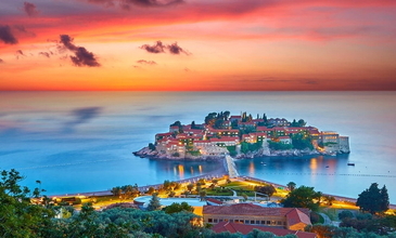 Budva Turu - Air Montenegro ile  - 2 Gece 3 Gün